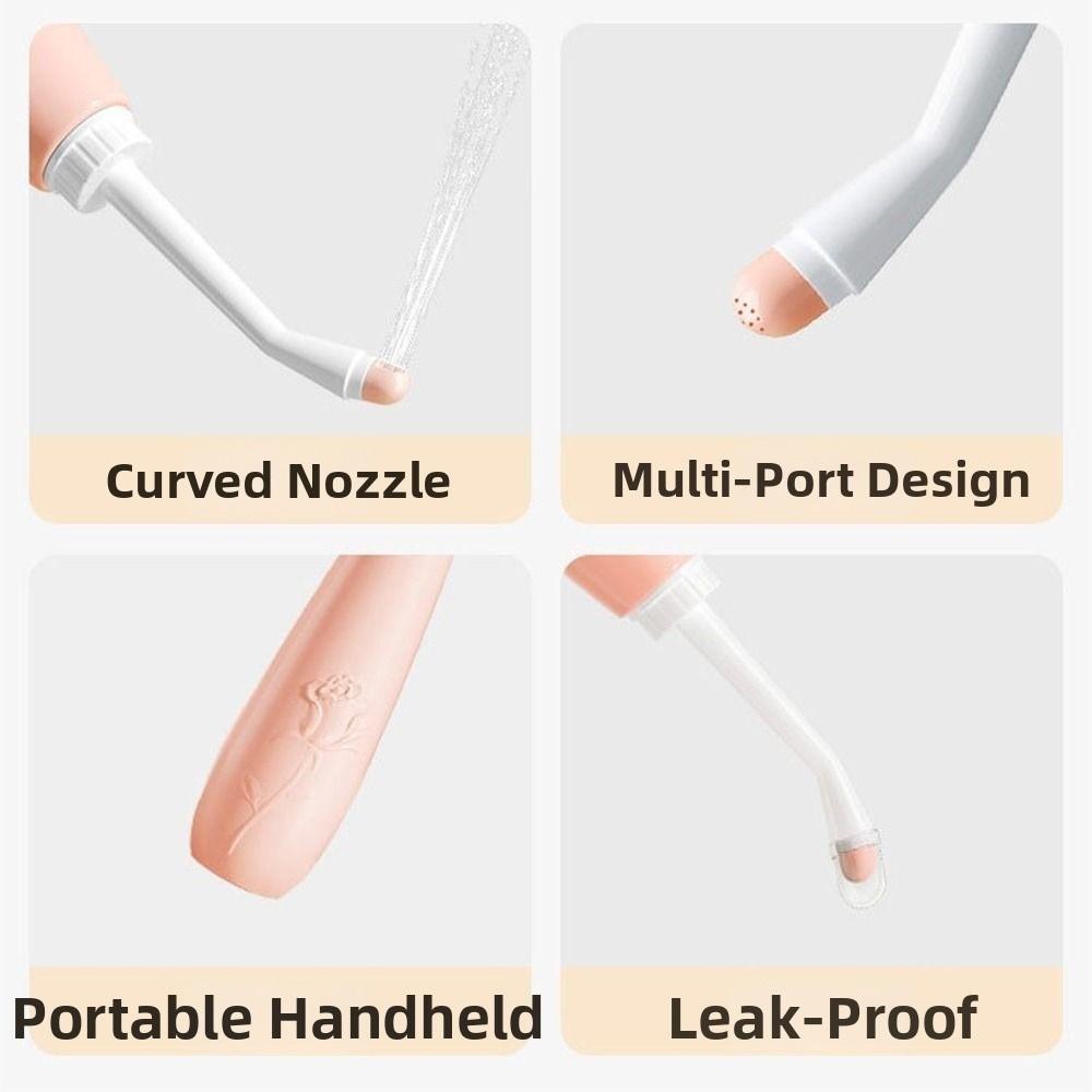 500ml Handheld Bidet Soft Bidet Cleaner Easy To Use Portable Bidet Sprayer  for Pregnant Women