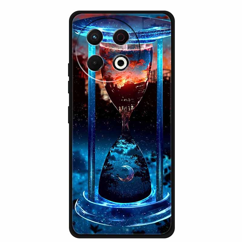 Чехол для телефона Tecno Spark 30 Pro Задняя крышка Ударопрочный Черный Силиконовый Мягкий Чехол Для Tecno Spark 30 Pro 4G Чехол 30Pro Сумка