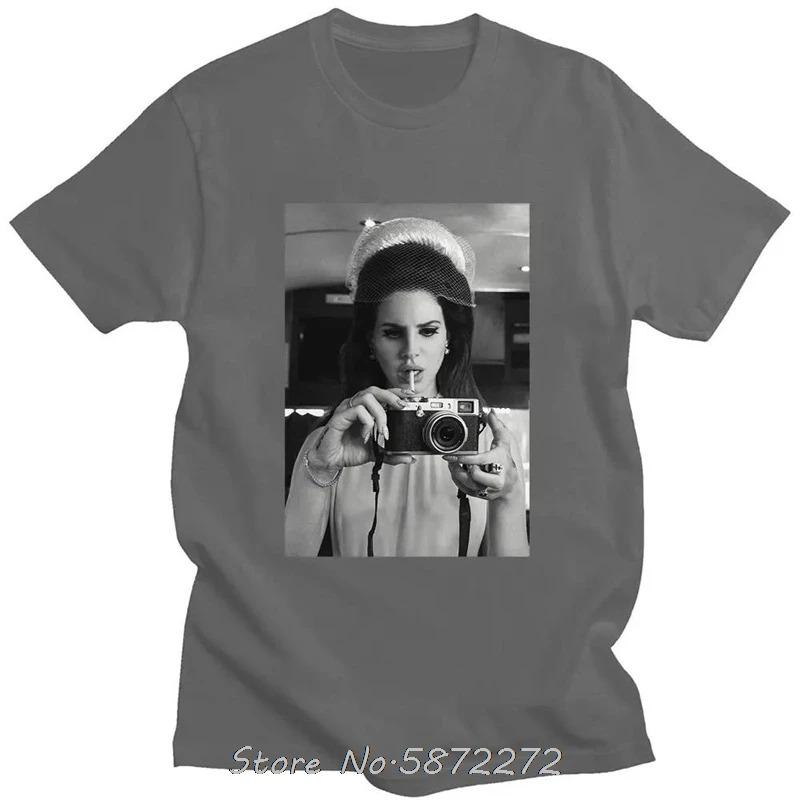 Lana Del Rey Oversized TShirt Unisex 100 Cotton Printed Gym Fashion Top Unisexs Streetwear Y2K Fashion Top Tshirts