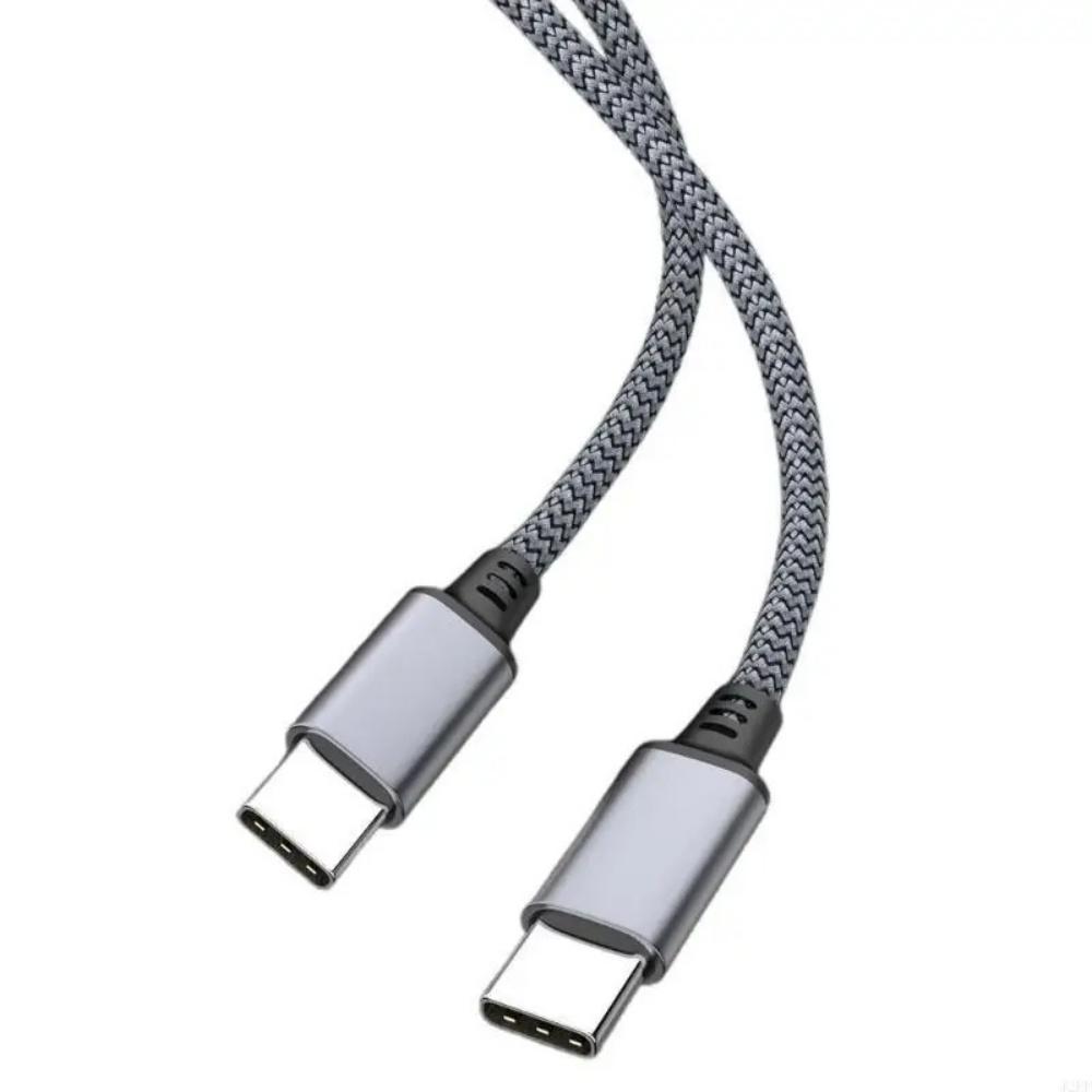 Type C To Type C Cable 60W Fast Charging Universal Extended Nylon Braided PD Data Cord for Xiaomi Samsung Huawei 1M 2M 3M 5M 8M