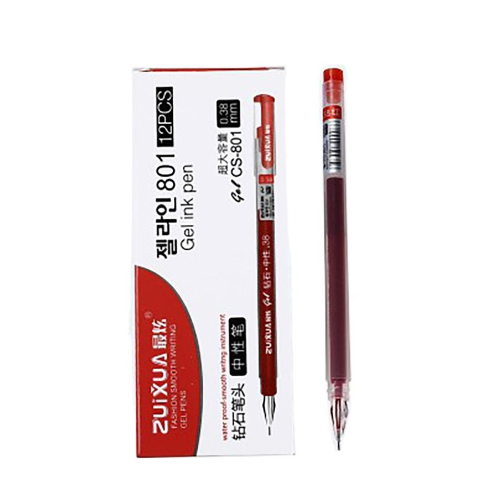 Student Supplies Signature Pen Diamond Tip Neutral Pen High Quality Gel Pen