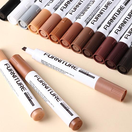 12 шт./набор маркеров для подкраски профессиональных 12 цветов для деревянной мебели, пола, стола, шкафа