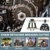 Motoforti Roller Chain Tool Kit 25-60 Chain Detacher Breaker Cutting Tool Roller Chain Puller