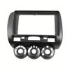 9 Inch Radio Fascia Fit for HONDA JAZZ for Fit for City 2002-2008 MANUAL AC Left Hand Dash Trim Kit Car Accessories Frame
