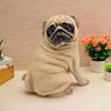 Simulated Dog Model PVC Pug Schnauzer Poodle Labrador Cocker Spaniel Figurine Statue Sculpture Decoration Ornament Educational Animal Toy