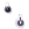 Les Trésors De Lily [J9531] - Silver 'Crystal' Amethyst Silver Earrings (rhodium-plated) - 10x6 Mm