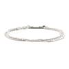 SEWNSWEN SEWN SWEN SILVER DOUBLE LAYERED TWIST KINK CHAIN Bracelet