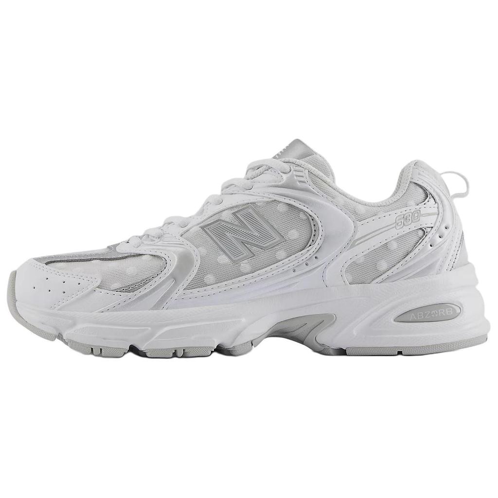 530 New Balance 'Белый Серебристый Металлик в Горошек' U530HFW
