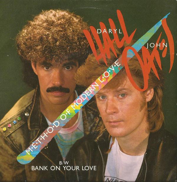 7-дюймовая пластинка DARYL HALL JOHN OATES Method Of Modern Love RCA472 RCA 1984 UK Танцевальная Электроника Б/у
