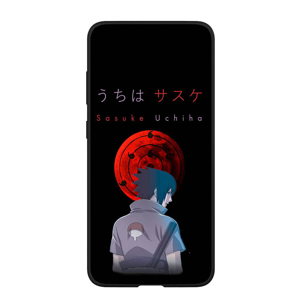 Чехол для телефона Samsung Galaxy S23 S24 iPhone 16 15 14 Xiaomi Redmi Note 13 12 11 Plus 10 9 Pro Max X XR OPPO Huawei Poster Naruto Uchiha Sasuke Cover