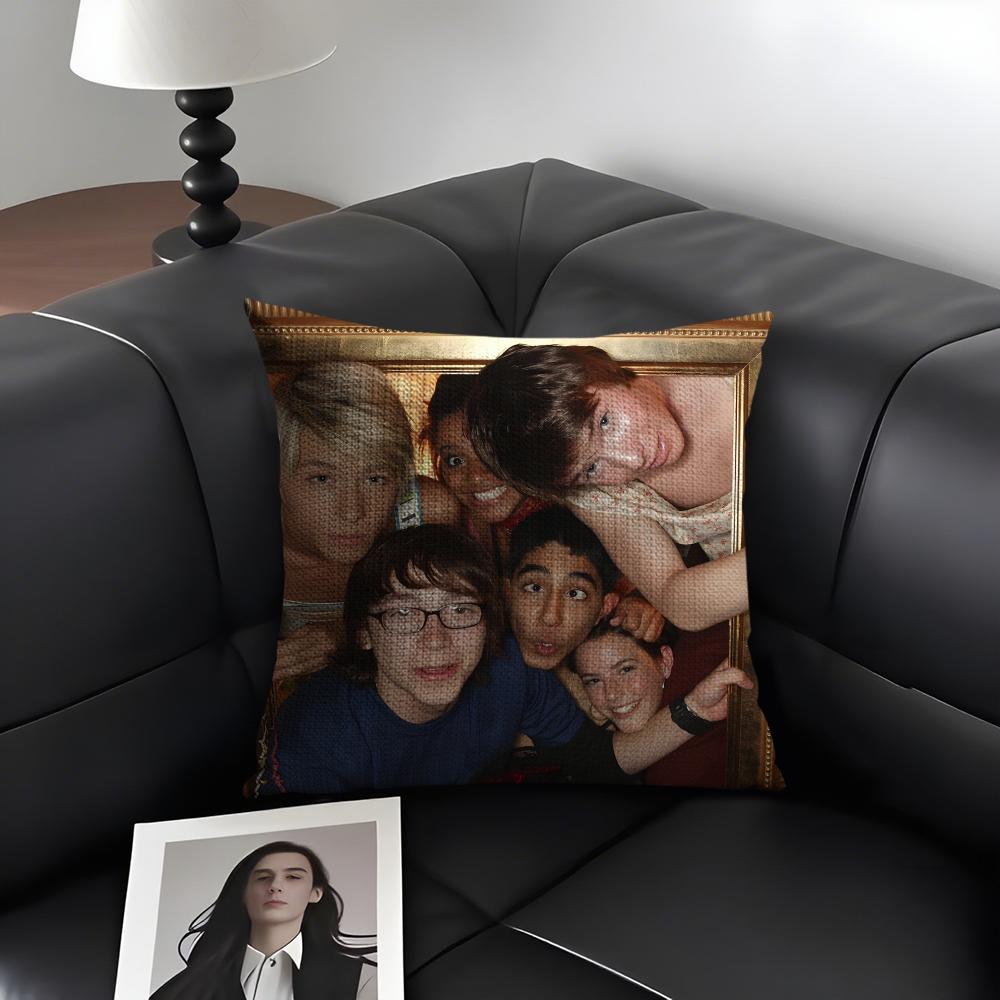 S-Skins Сериал Поколение Наволочка Натуральный Лен Органическая Ткань Двусторонняя Печать Диван Домашний Декор Подарок Наволочка