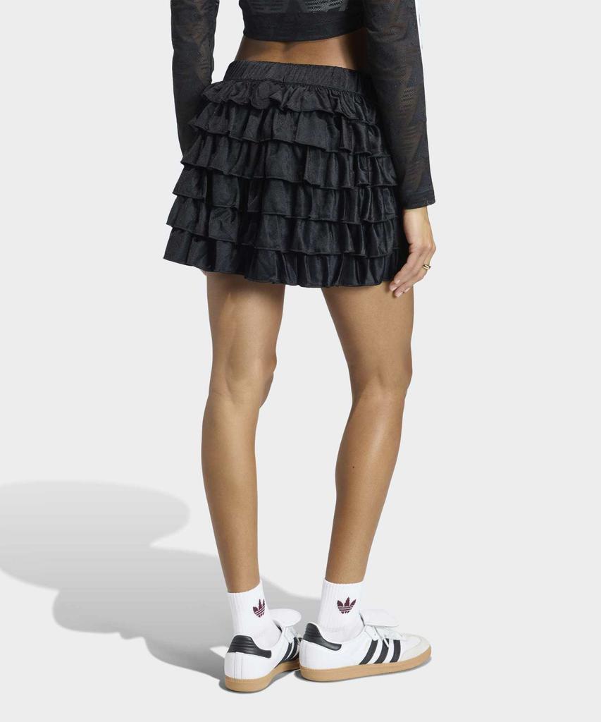 adidas Мини-юбка с кружевной оборкой - Черный / Kd0348