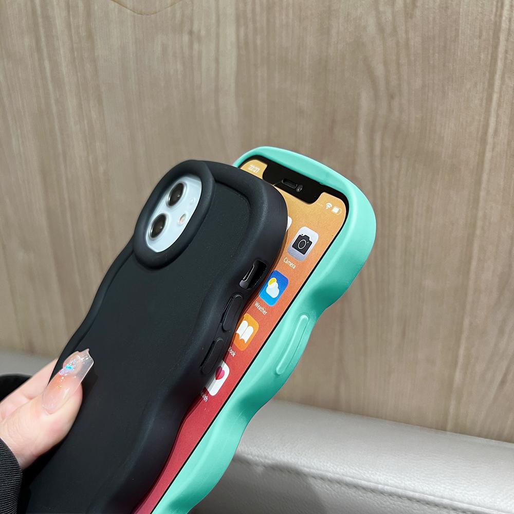 Сделай сам персонализированный пользовательский фото волнистый мягкий чехол для телефона iPhone 16 15 14 Pro Max Samsung A15 A14 A13 A35 A55 Redmi 13C 12C Note 13 12 Pro 12S