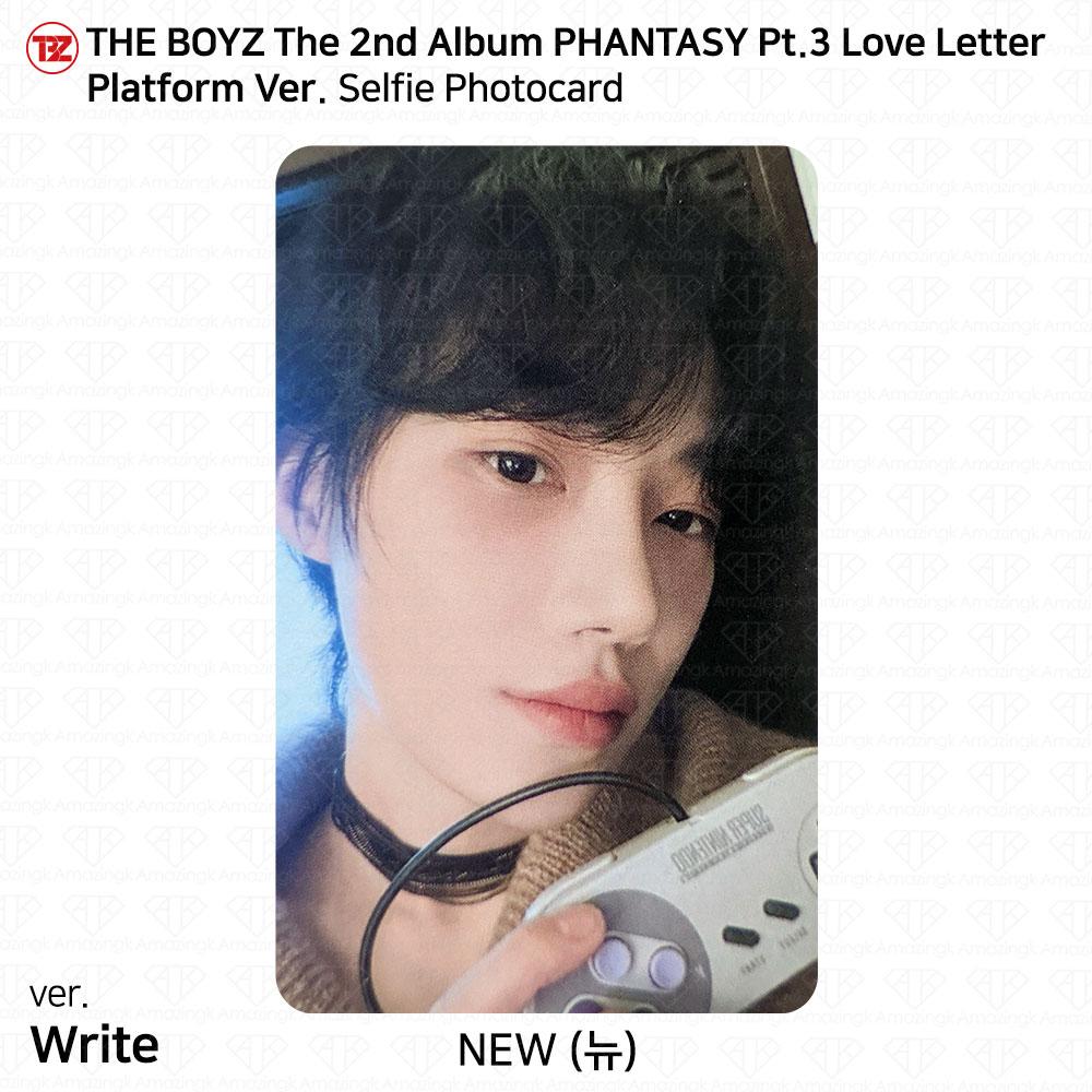 THE BOYZ Phantasy Pt.3 Платформа для любовных писем, версия QR Селфи, официальная фотокарточка