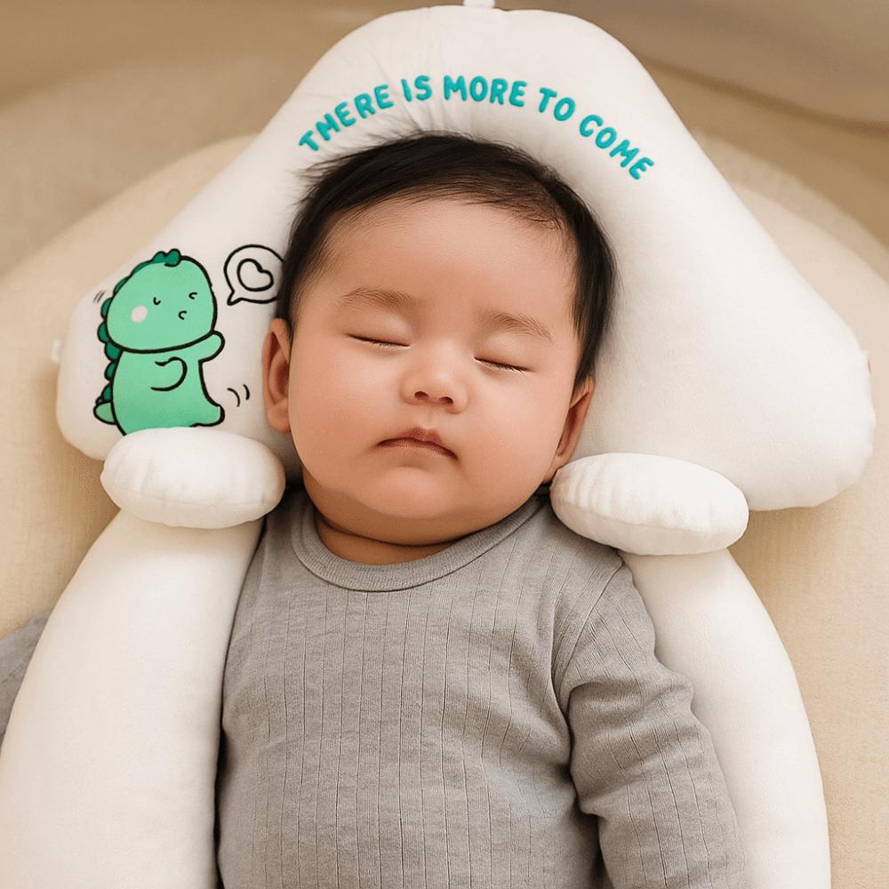 All-Season Material Newborn Soothing Pillow Drawstring Design Anti-Startle Pillow  Newborn Care