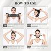 V Line Lifting Strap Face-slimming Mask Adjustable Chin Strap Jawline Shaper Breathable Jaw Strap for Sleeping