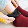 Winter Women Seamless Velvet Boots Floor Sleeping Socks Thicken Thermal Wool