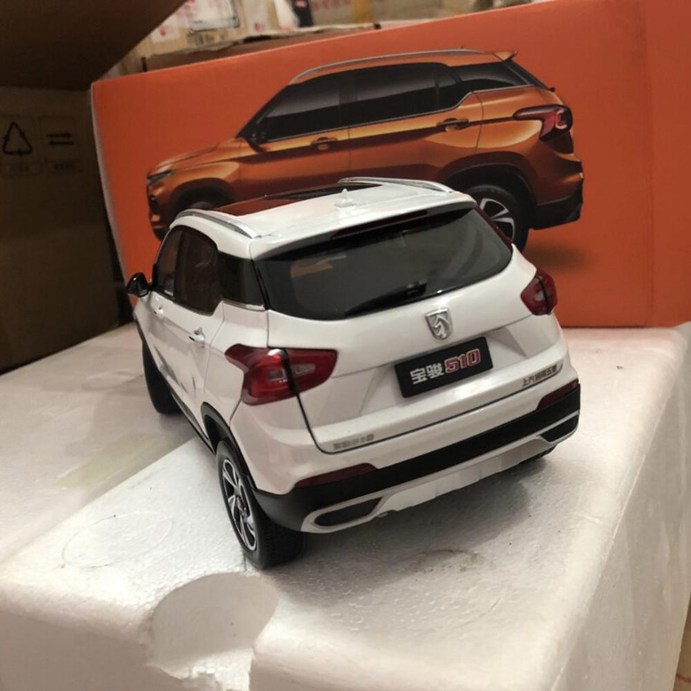 Литье под давлением 1:18 Оригинальный Saic-gm-wuling Baojun 510 Внедорожник Кроссовер Сплав Симуляция Модель Автомобиля Хобби Игрушка Коллекция