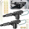 2 PCS 12V Door Lock Actuator Kit, Universal Power Mode Door Lock Actuator With Tool Set, 2 Wire Electric Blend Door Lockout Actuators, Adds Power