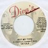 7inch Record CECILE - Not My Type Diva's 2005 Jamaica Reggae, Ska & Dub