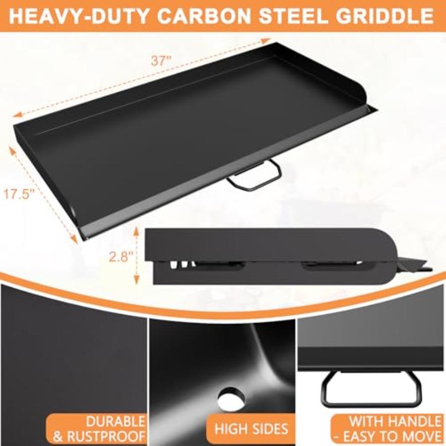 Плоская жарочная поверхность 16 x 38 для 3-конфорочной плиты Camp Chef SPG90B GB90D TB90 TB90LW TB90LWG TB90LWG15 CCH3 Аксессуар для приготовления на открытом воздухе