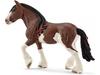 Figurine - SCHLEICH - Clydesdale Mare - Brown - Farm World - Mixed