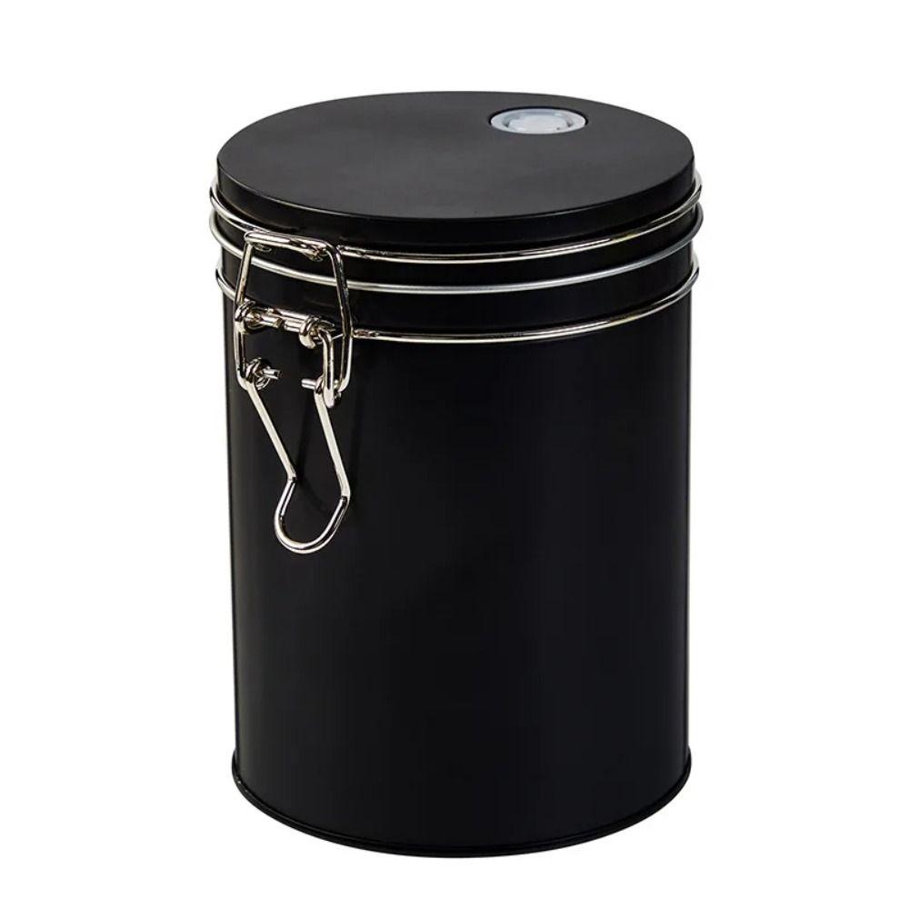 Большая герметичная кофейная банка с обратным клапаном для хранения кофе и специй