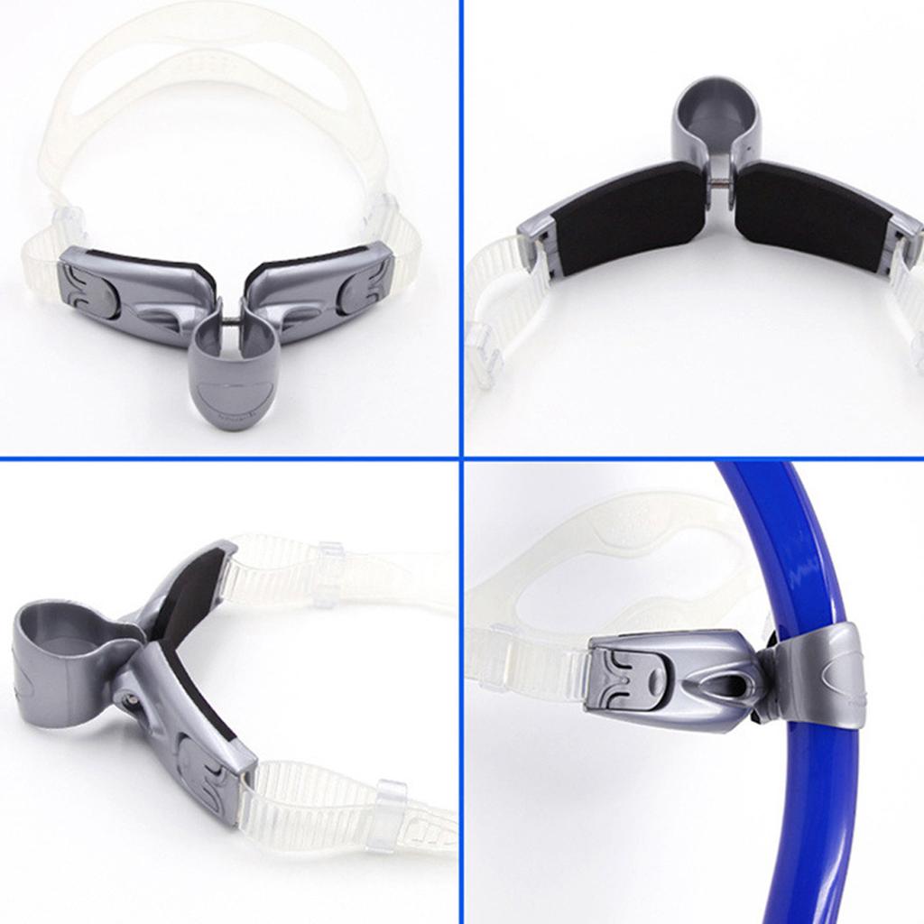 Snorkel Diving Mask Anti Frog Lens Panoramic Wide View Snorkeling Gear for Adult