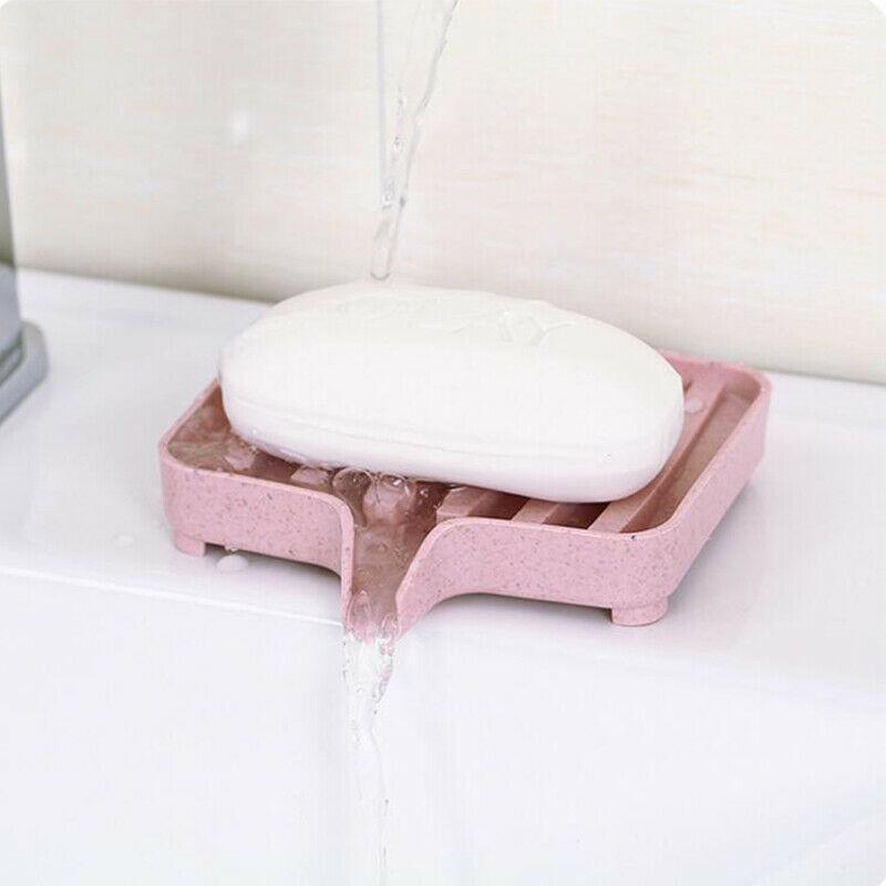 1pcs Bathroom Draining Soap Dish Drainage Soap Box Storage Box Kitchen Tub Sponge Storage Cup Rack Soap Holder Draining