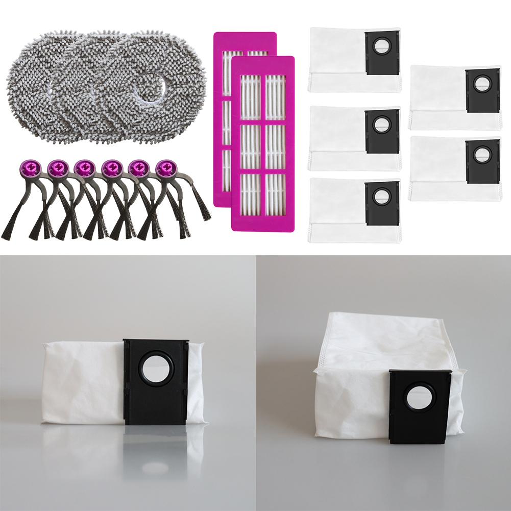 For Eureka J15 For Evo Ultra Robot Vacuum Parts Kit Filter Mop Cloth Bags Side Brushes Replacement Accessories Home Appliance