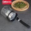 Герметичный стеклянный стакан Debo 260 мл, непроливающий