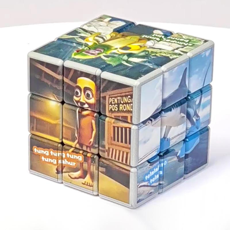 New Italian Brainrot Themed Tung Tung Tung Sahur Tralalero Tralala Magic Cube