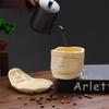 Creative Ear Hanging Coffee Cup And Saucer Set Face Statue Coffee Cup Eye Contact Kiss Ceramic European Cup