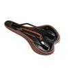 Soft bicycle colored seat cushion for ergonomically designed for road mountain bikes and fixed gear bikes saddle, bikes, bikes, (MTBs), (brown hollow)