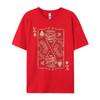 King Of Spades Skull Unisex Poker Card Game Grunge Biker Cards Funny Pure Cotton Tshirts For Unisex Normal Tops Shirts