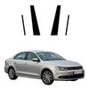 Наклейки на стойки и двери окон автомобиля Черные Аксессуары для Volkswagen Jetta A6 Typ 1B 2011-2018
