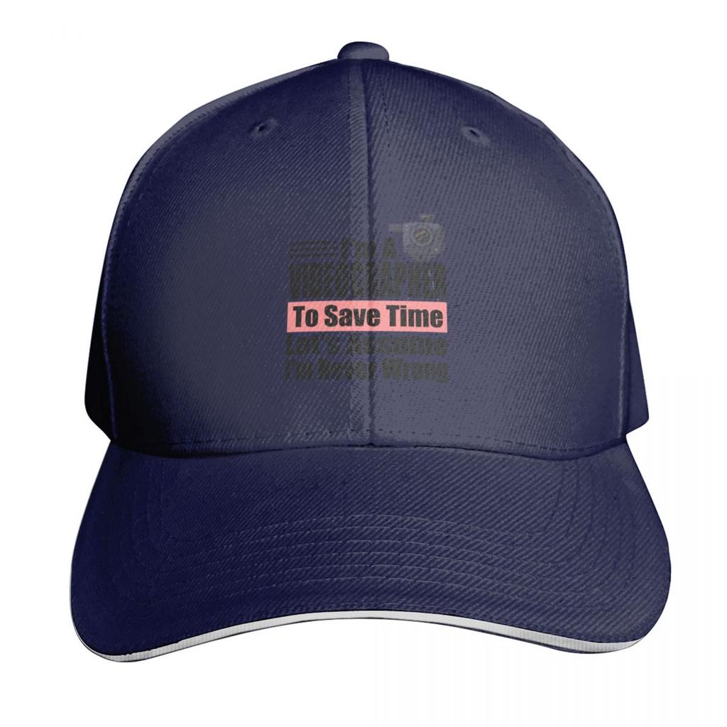 Im a Videographer to Save Time Lets assume Im Never Wrong Videographer Birthday Videographer Gift Idea Baseball Cap