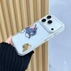 Креативный прозрачный чехол с мультяшным котом для iPhone 16 Pro Max и Apple 17 Pro