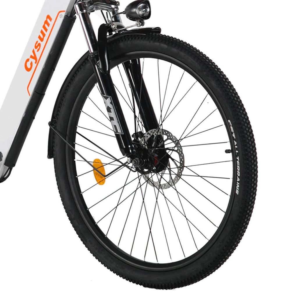 Электровелосипед Cysum cityrun26 '' для взрослых, 250 Вт, мужской электровелосипед, аккумулятор 36 В, 10 Ач, женский электровелосипед 26 дюймов