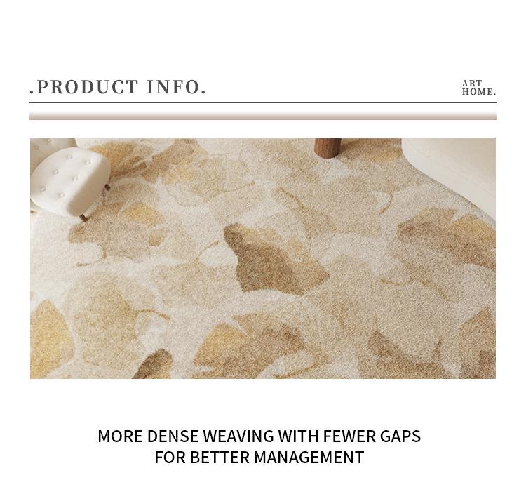 Ковер из овчины в стиле ваби-саби: Толстая, длинная полоса для спальни, дивана или журнального столика