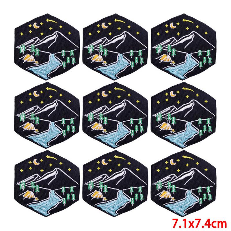 10 шт./лот, оптовая продажа, вышивка, железные нашивки для одежды, нашивки для одежды, куртки, декор, аппликация, принадлежности для шитья