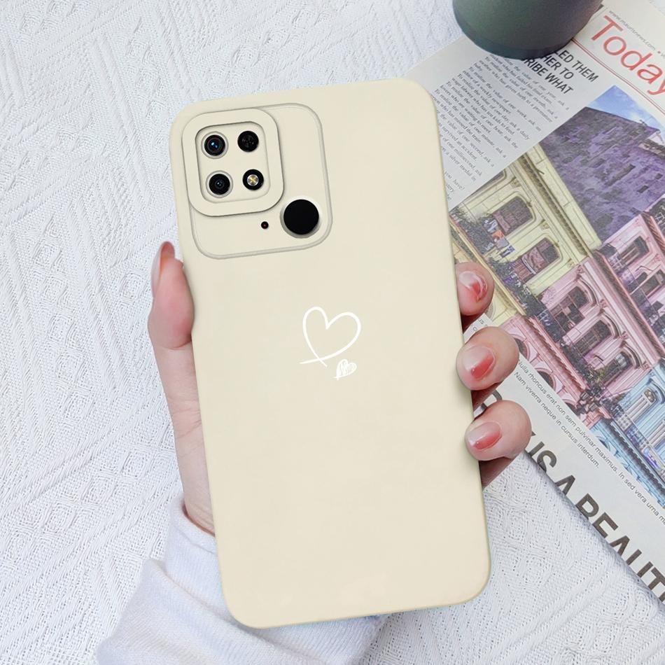 Для Xiaomi Redmi 10C 10X 10A Sport Чехол для телефона Защита камеры Мягкий Жидкий Силикон Бампер Чехол Для Redmi 10 C X A Sport Чехол