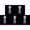 1-5PCS Jellyfish Night Light Lamp Jellyfish RGB LED Lamp Bedroom Jellyfish Atmosphere Light Jellyfish Hanging Ceiling Lantern