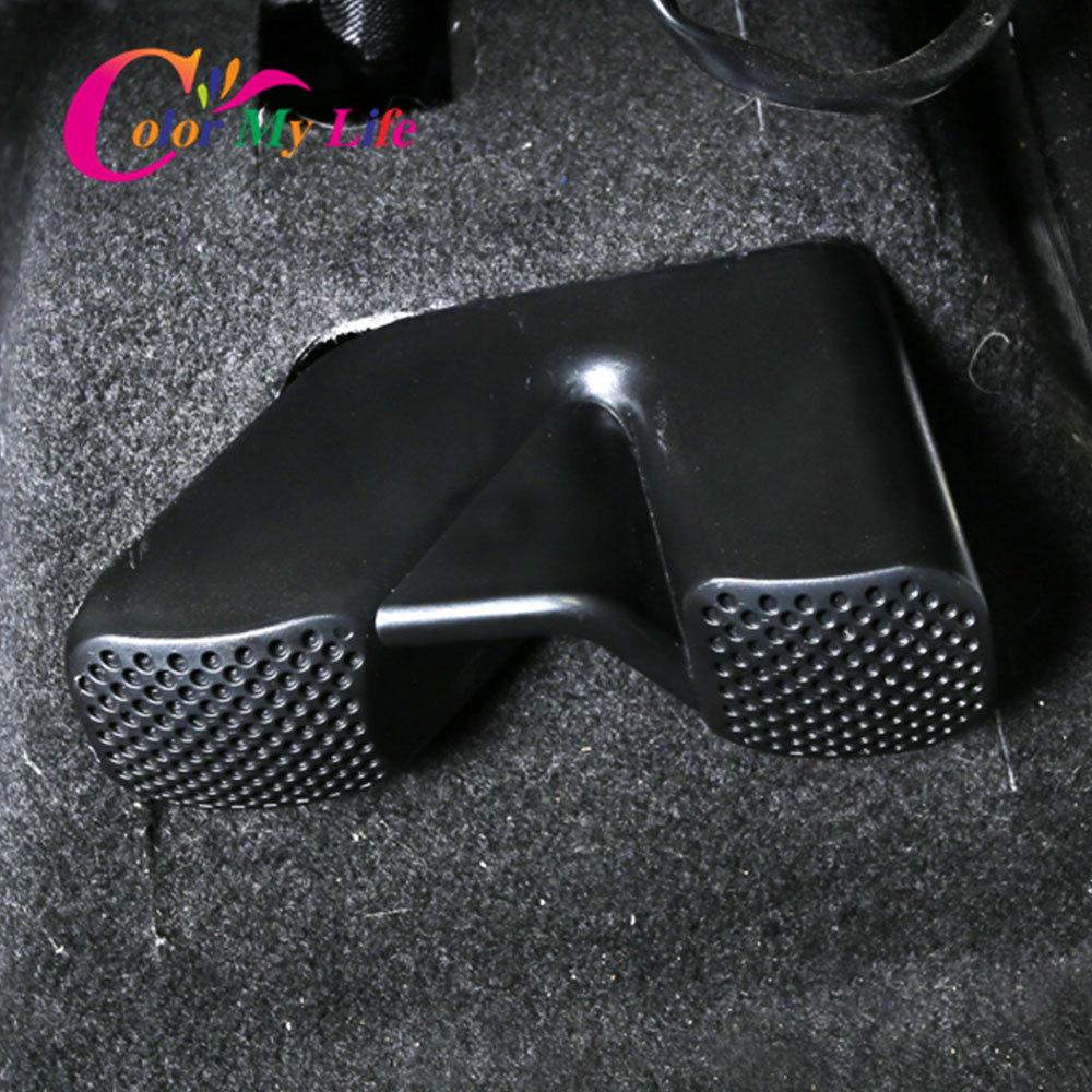 Color My Life Автомобильная крышка вентиляционного отверстия из АБС-пластика для Nissan X-trail X Trail Rogue T32 2013-2022, розетка для кондиционера под сиденьем