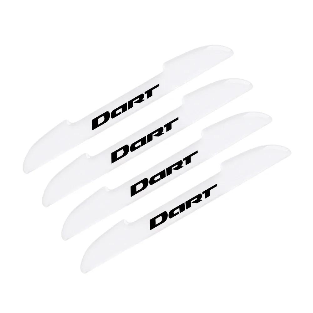 4PCS Car Door Anti Collision Strips Auto Accessories For Dodge Journey Challenger Caliber Charger Ram 1500 Avenger Nitro DART