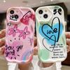 Милый силиконовый чехол для Oppo A78 A58 A38 Infinix Smart 7 8 Xiaomi Redmi Note 12 11 Pro Vivo V23E V27 V25 Funda Love Heart Stars Cover Мягкий бампер из ТПУ