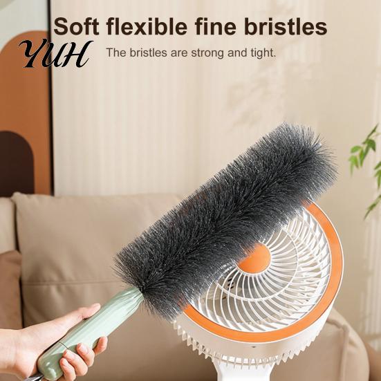 Brush with Scraping Function Electric Fan Gap Multifunctional Cleaning Tool for Multiple Scenes Lanyard Various Surfaces Tasks