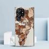 Чехол для телефона 'Карта мира, Планы путешествий' для Samsung Galaxy S24 S25 Edge S26 Ultra S22 S23 Plus S21 + S20 FE Мягкая задняя крышка из ТПУ Galaxy