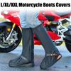 Unisex Shoes Protectors Non-Slip Boot Covers 1 Pair L/XL/XXL Size For Rainy Snowy Day Motorcycle Scooter Bike Rain Shoes Cover