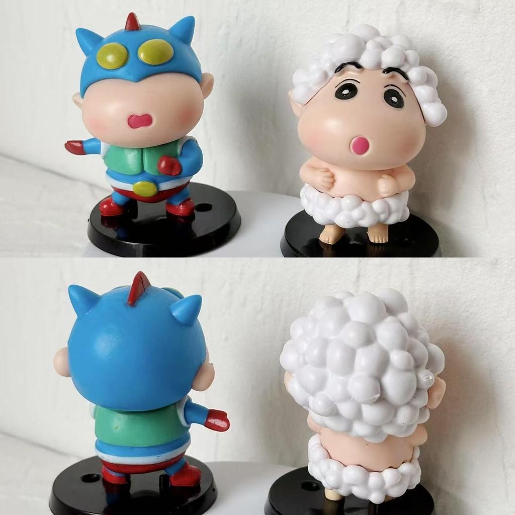 Pvc Shinchan Crayon Desk Ornament With Fun Series Design For Kids Student Gifts